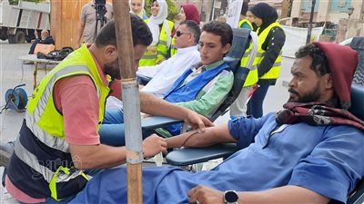 حياة كريمة تطلق حملة بالغربية للتبرع بالدم لفلسطين