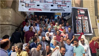  غلق باب التصويت في انتخابات الأطباء 