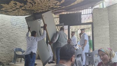 غلق باب الدخول للجان انتخابات نقابة الأطباء بالدقهلية واستمرار التصويت للمتواجدين بالداخل (صور)