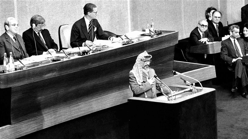 ياسر عرفات في الأمم