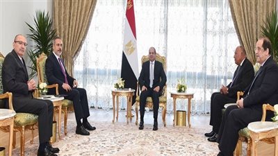 السيسي يستقبل وزيري خارجية تركيا وإريتريا ويجتمع مع رئيس الهيئة الهندسية (فيديو وصور)