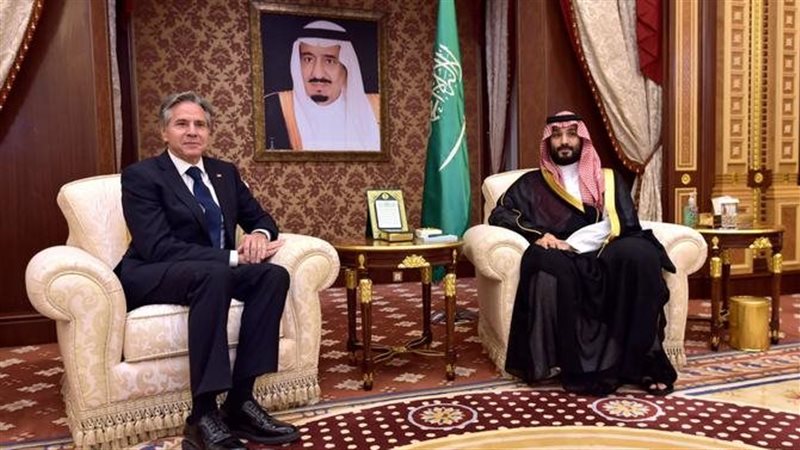 بلينكن وبن سلمان،فيتو