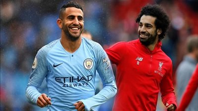 قبل موقعة منتخبي مصر والجزائر، تاريخ مواجهات محمد صلاح ضد رياض محرز