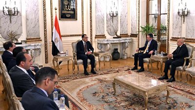 رئيس الوزراء يلتقي النائب الأول لشركة إكسون موبيل الأمريكية