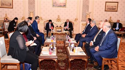 وكيل النواب يلتقي رئيس لجنة شئون القوميات بمجلس الشعب الصيني