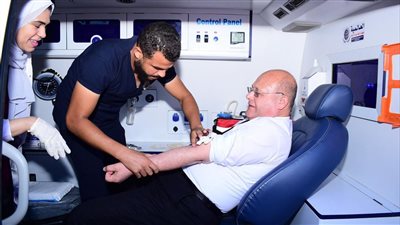 حملة للتبرع بالدم دعمًا للشعب الفلسطيني بسوهاج 