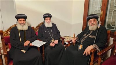 البابا تواضروس يتلقى تقريرا عن الأنبا أنطونيوس بجنوب ألمانيا