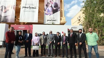 حملة السيسي الانتخابية تستقبل وفد نقابة الأطباء البيطريين