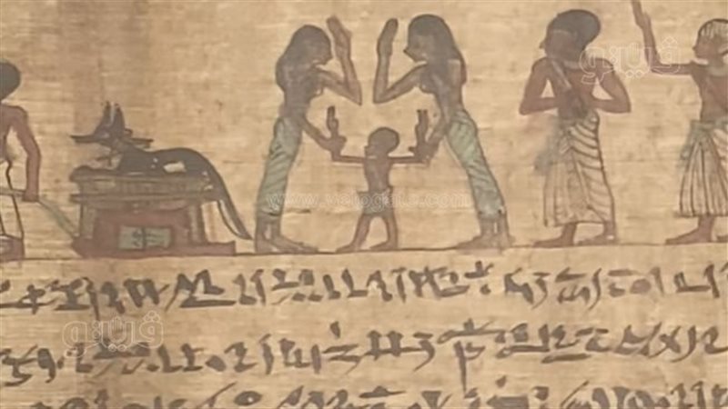 الكشف عن أول بردية