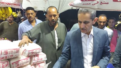 جولة مفاجئة لمحافظ الغربية لتفقد منافذ السلع الغذائية والأسواق بطنطا