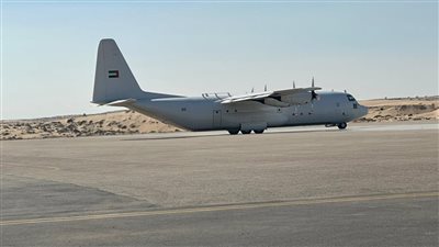 طائرتا مساعدات تابعة لبرنامج الغذاء العالمي تصل مطار العريش لدعم غزة 