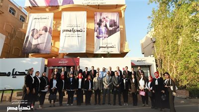 حملة السيسي الانتخابية تستقبل وفدًا من اتحاد شباب العمال 