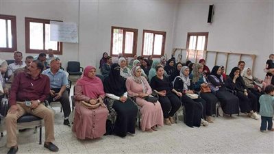 ندوة بعنوان “المشاركة السياسية.. صوتك أمانة” ضمن مبادرة حياة كريمة في المنيا