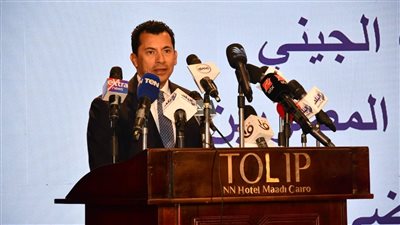 وزير الشباب يشهد المؤتمر الصحفى لانطلاق مشروع 