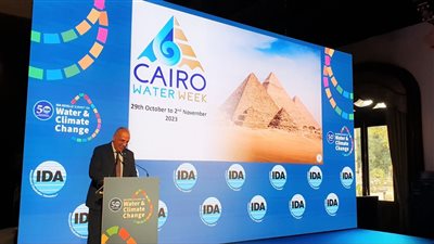 وزير الري: الطاقة المتجددة مستقبل تحلية المياه في الشرق الأوسط