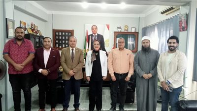 وكيل شباب الدقهلية تستقبل وفدا من كلية أصول الدين بجامعة الأزهر فرع المنصورة