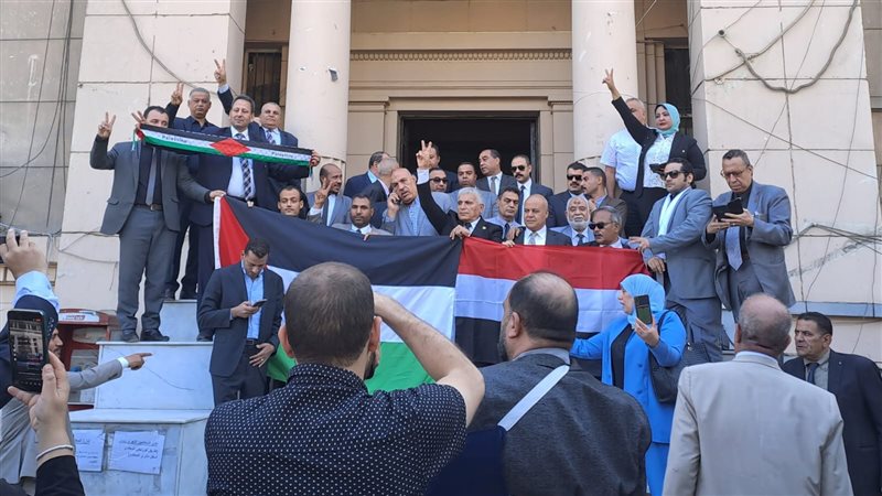 وقفة المحامين التضامنية
