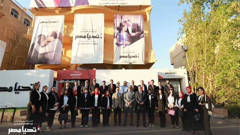 استقبال وفد شباب