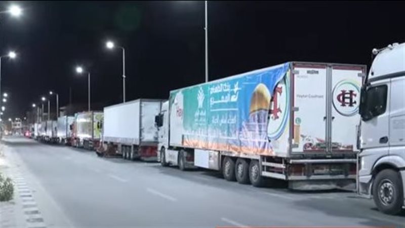 قوافل المساعدات الانسانية،فيتو