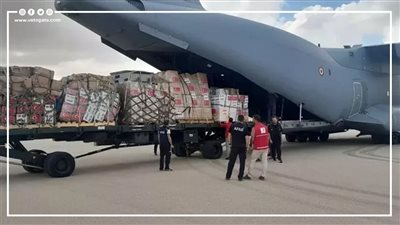 حجم المساعدات الإنسانية التي وصلت مصر استعدادا لإرسالها إلى غزة (انفوجراف) 