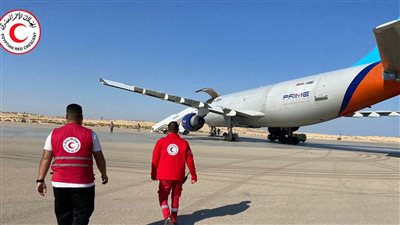 الهلال الأحمر المصري يعلن وصول 3 طائرات مساعدات إنسانية لدعم غزة (صور)