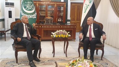 أبو الغيط يبحث مع المسئولين العراقيين التطورات الخطيرة للعدوان على غزة