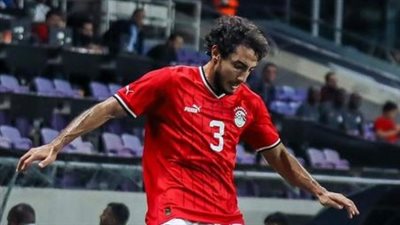 للتدخل العنيف، طرد محمد هاني في مباراة مصر والجزائر