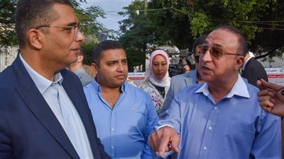 محافظ الإسكندرية يتفقد أعمال مشروع الاستراتيجية المتكاملة لإدارة مياه الأمطار 