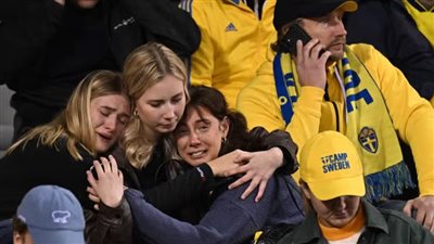 لحظة إطلاق النار أثناء مباراة بلجيكا والسويد في بروكسل ومقتل شخصين (فيديو)