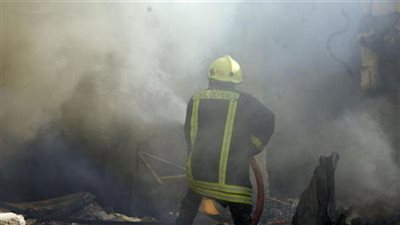 حريق يلتهم شقة بقرية شنوان في المنوفية