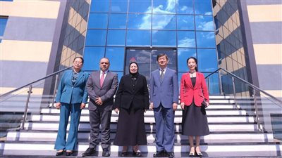 الجامعة المصرية الصينية تستقبل وفدا برئاسة الأمين العام لمجلس المنح الدراسية الصيني