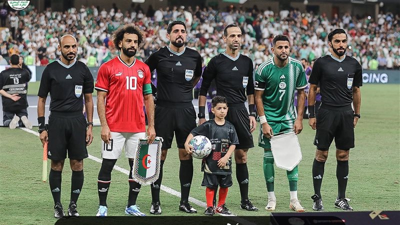 مباراة مصر والجزائر،
