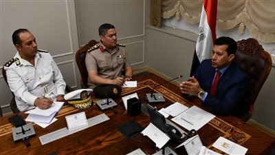 وزير الرياضة، نسعى لتوفير رعاية طبية متكاملة لجميع الرياضيين في مصر
