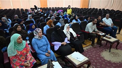 صوتك مستقبلك، ندوة بجامعة الفيوم للتوعية بأهمية المشاركة في الانتخابات