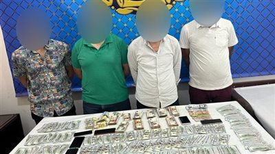 حبس تشكيل عصابي للإتجار في النقد الأجنبي بالنزهة 
