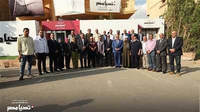 حملة السيسي تستقبل وفدًا من نقابتي عمال النقل البري والزراعة