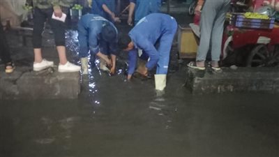 محافظ الدقهلية يوجه بسرعة شفط مياه الأمطار