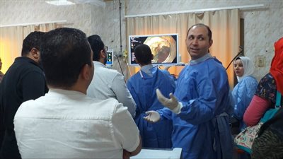 تدريب أطباء الفيوم على استخدام المنظار في استئصال أورام الجهاز الهضمي