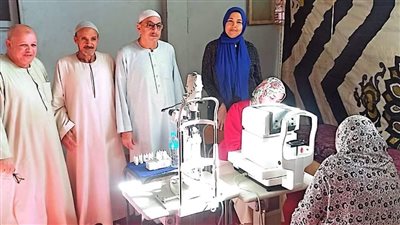 الكشف على 583 مواطنا خلال تنفيذ قافلتين بمركزي إيتاي البارود والدلنجات (صور)