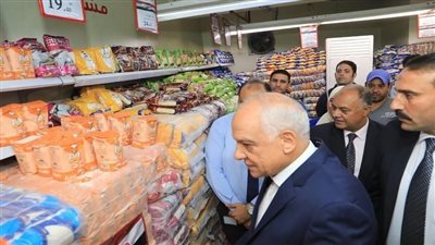 محافظ الجيزة يتفقد الأسعار في السلاسل التجارية (فيديو) 