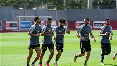 دوري السوبر الأفريقي، تفاصيل مران الأهلي الأخير بالقاهرة قبل السفر إلى تنزانيا