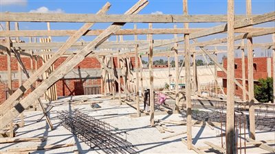 استمرار محاولات التصدي للبناء المخالف في الإسماعيلية (صور) 