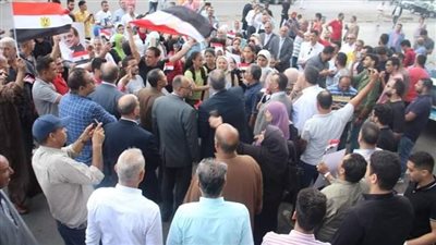 نفديك يا غزة، وقفة تضامنية لأهالي طنطا احتجاجا على القصف الإسرائيلي لمستشفى المعمداني