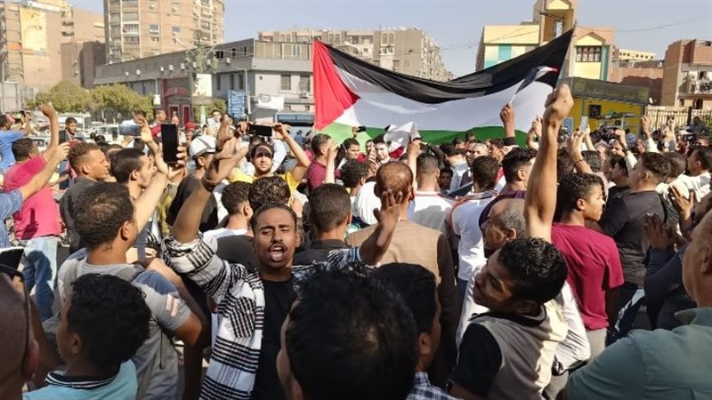 مظاهرات أبناء اسيوط
