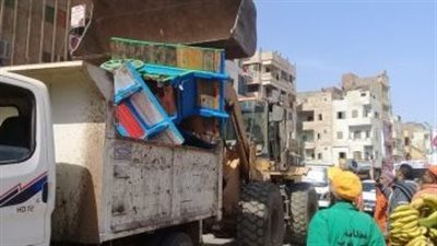 مصادرة 250 حالة إشغال للكافيهات والمقاهي بالدقي