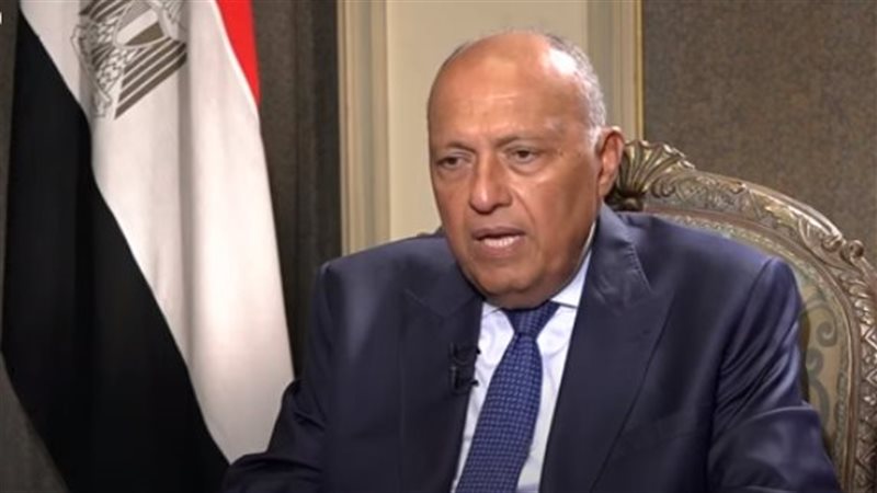 وزير الخارجية سامح