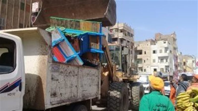 حملة اشغالات بالجيزة؛فيتو