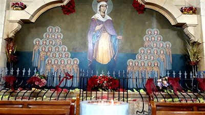 7 راهبات جدد لدير الشهيدة دميانة بالبلينا سوهاج