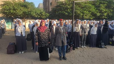 وقفة لطالبات البحيرة للتنديد بمجازر الاحتلال في غزة (فيديو) 