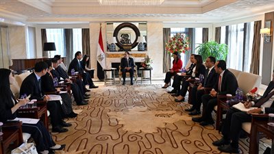 مدبولي يلتقي رئيس الوكالة الصينية للتعاون الإنمائي الدولي